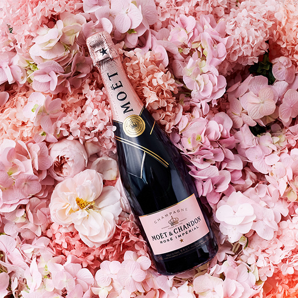 Moet Rose Champagne